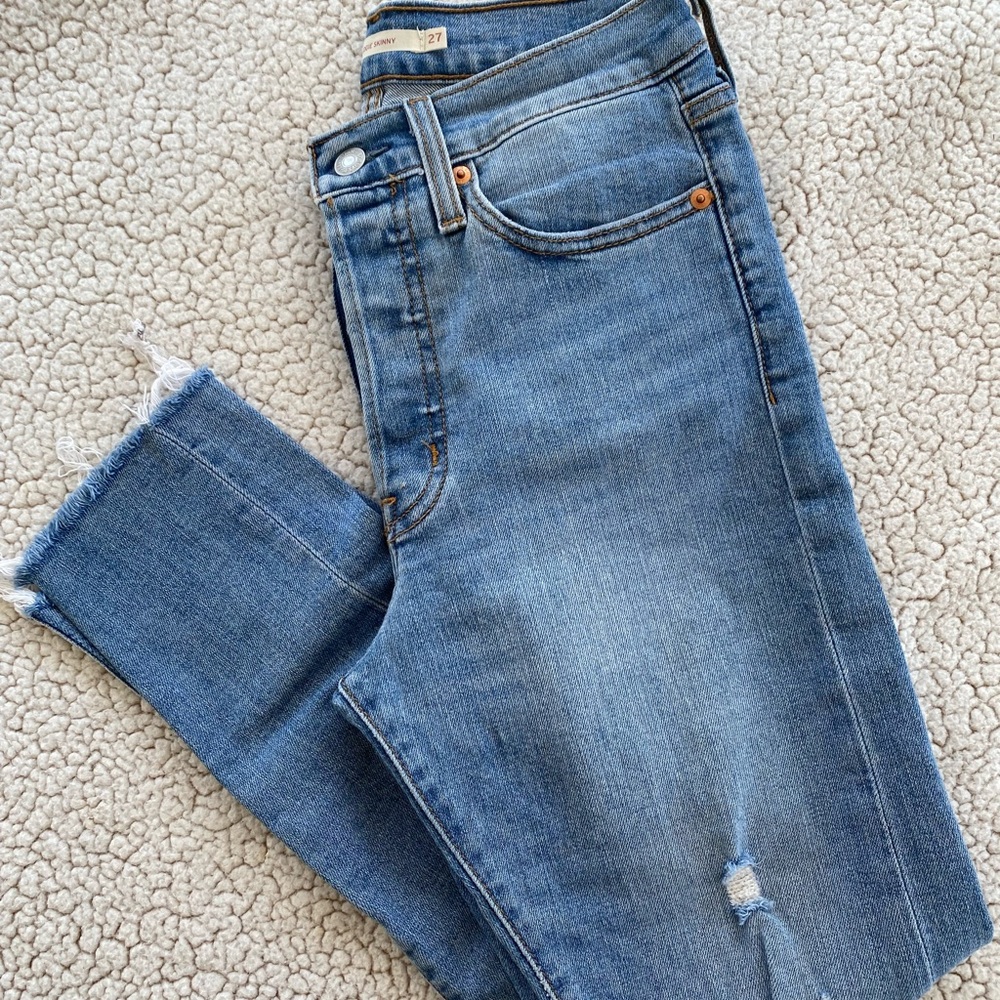 Levi’s wedgie skinny jeans